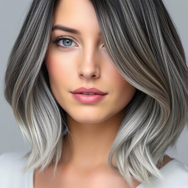 Szare włosy: TOP 14 inspiracji (Ombre, Pasemka, Jak zrobić?)